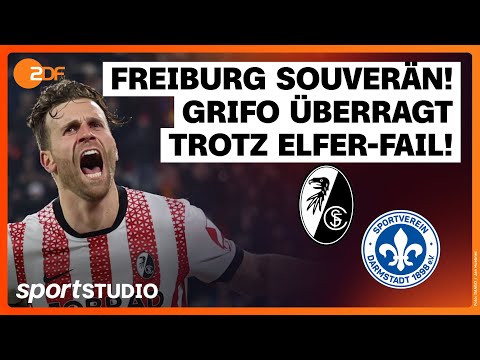 SC Freiburg – SV Darmstadt 98 | DFB-Pokal, Achtelfinale 2025/26 | sportstudio