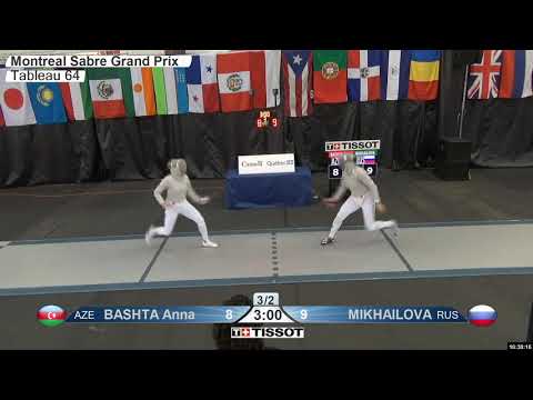 2020 152 T64 07 F S Individual Montreal CAN GP BLUE BASHTA AZE vs MIKHAILOVA RUS