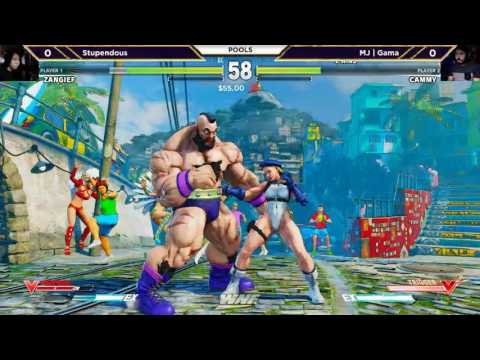WNF 2017 SFV - Stupendous (Zangief) vs MJ | Gama (Cammy)