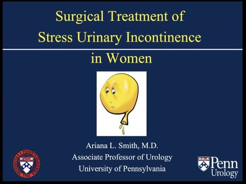 5.20.2020 Urology COViD Didactics - Surgical Treatment of Stress Urinary Incontinence in Women