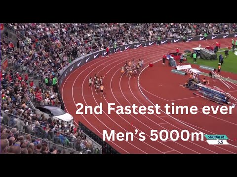2nd Fastest Men's 5000m in History! - Oslo diamond league 2024