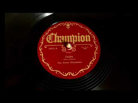 "Cecilia" Bailey's Lucky Seven (Gennett, 1925) Red Nichols!