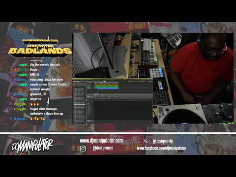 LIVE AT THE BADLANDS - SEPT 4th 2025 - Sample-based Hip-hop Beats , Native Instruments Maschine