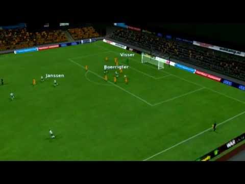 [FM 12] De Bataven 0 - 11 Ajax - All Goals