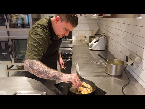 Potato Soup with Fried Langoustines - Danish Chef shares genius Recipe