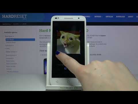 ALCATEL U5 HD - How To Add Photo To Contact