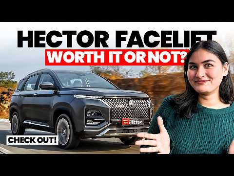Thumbnail for MG Hector Facelift vs Old Hector | What’s Changed? Full Comparison😍 by Car