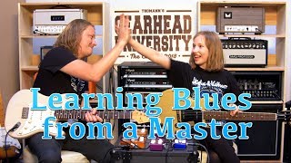 Matt Schofield is teaching me blues at #TGU18