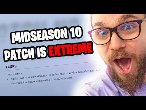 THE MIDSEASON 10 TANK PATCH IS EXTREME IN OVERWATCH 2