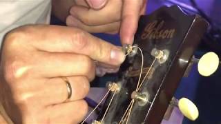 Change Your Acoustic Guitar Strings Like James Hilsden From Miqedem!