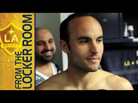 Landon Donovan vs Sporting KC 4/20/13 - From the Locker Room