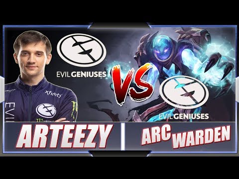 Arteezy - Arc Warden | VS EG? NO PROBLEM!1! | New 7.23 Dota 2 Patch | Pro Immortal MMR Full Gameplay