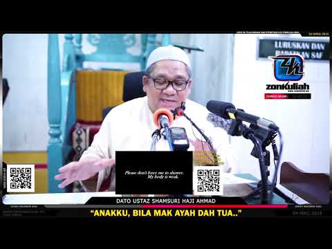 [Tazkirah]Surat Untuk Anak - Ustaz Shamsuri Haji Ahmad