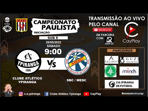 YPIRANGA X SBC/MESC - FUTSAL SUB 8