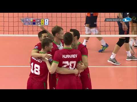 Artem Smolyar finishes ferociously for Lokomotiv NOVOSIBIRSK