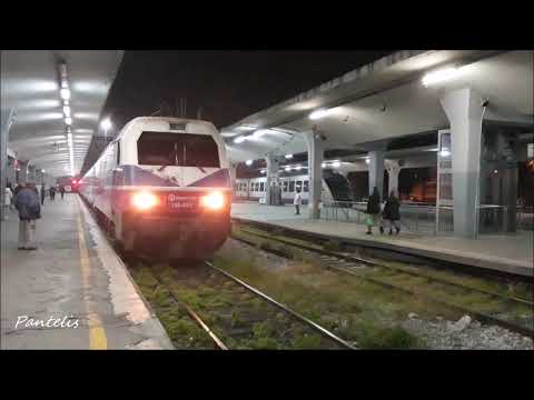 Άφιξη αμαξοστοιχίας IC - 58 στον Σ.Σ.Θεσ/νίκης