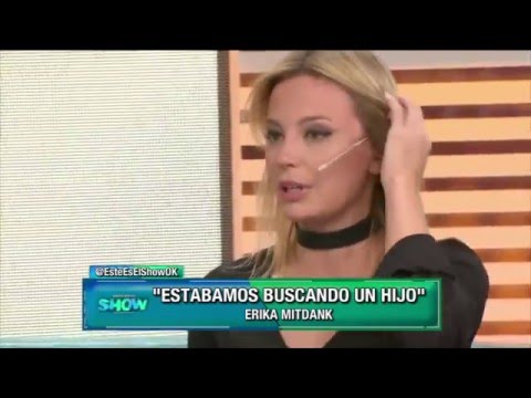 Erika Mitdank burst into tears as she remembered her ex