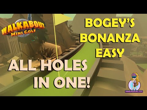Walkabout Mini Golf All Holes In One - Bogey's Bonanza Easy