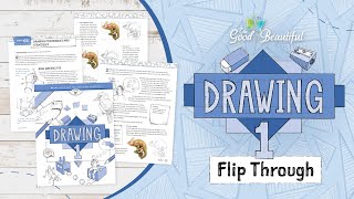 Drawing Course for Kids | Flip Through | The Good and the Beautiful