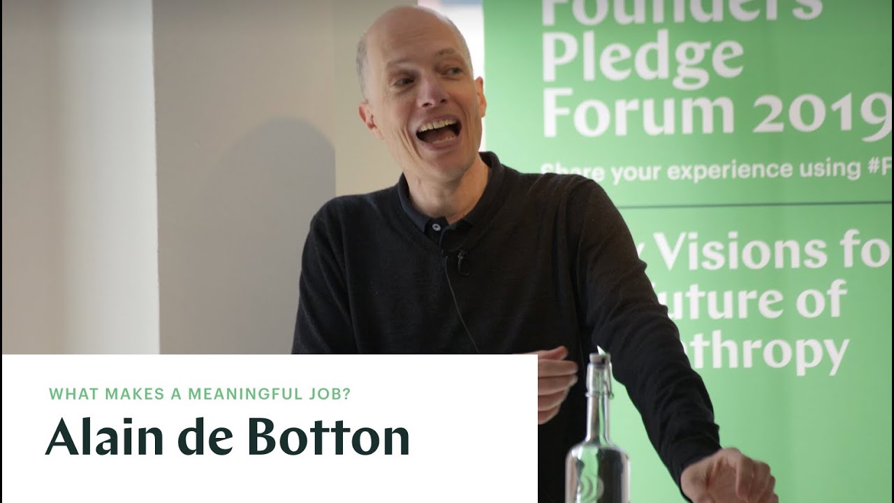 Alain de Botton: Work and Emotional Intelligence