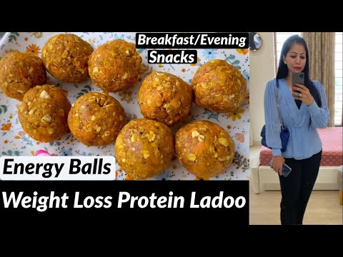 Healthy Energy Balls for Weight Loss | Oats Laddu Recipe | Weight Loss Ladoo Recipe | Fat to Fab