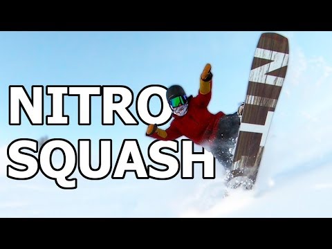 Caccia alla polvere con lo snowboard Nitro Squash