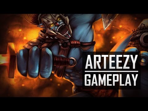 Team Secret Arteezy Huskar ranked gameplay