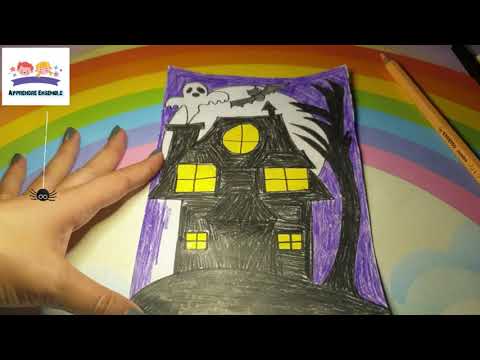 Dessin Maison Hantée Halloween