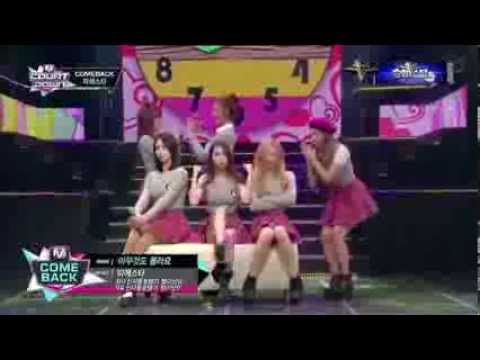 [131107 Live Perf.] FIESTAR - I don't know @M! Countdown