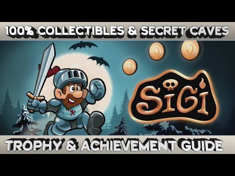 Sigi: A Fart for Melusina Trophy & Achievement Guide | 100% Collectibles - Secret Caves - Items