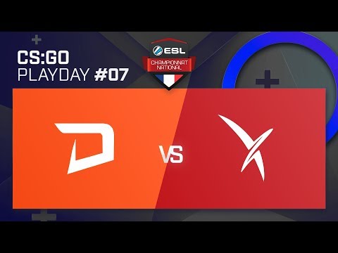 CS:GO - DIZLOWN vs VEXED - Mirage - Championnat National ESL - Winter 2017 - Map 1