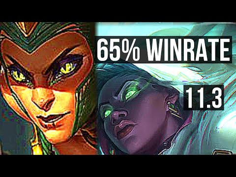 CASSIOPEIA & Karma vs SENNA & Sona (ADC) | 65% winrate, 15/2/4, Legendary | EUW Master | v11.3