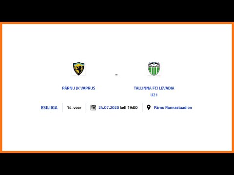 PÄRNU JK VAPRUS - TALLINNA FCI LEVADIA U21 ESILIIGA 14. voor