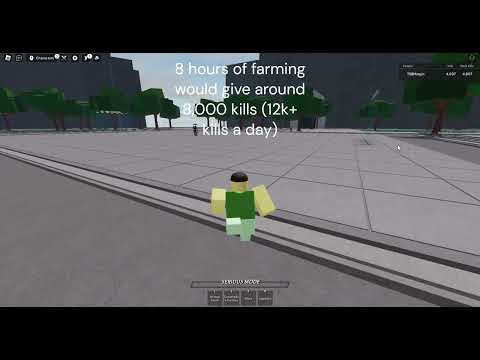 4000 Kills in TSB | 4 hours of farming with hacks (12,000 kills in 24 hours |4,380,000 kills a year)