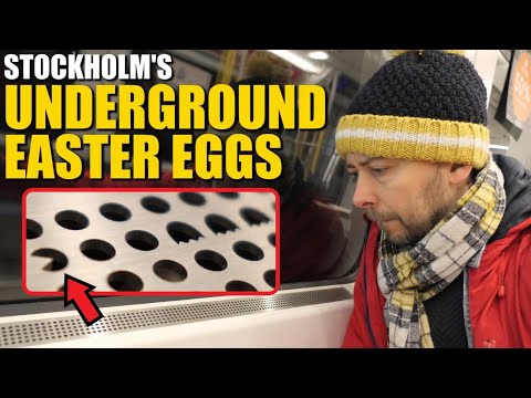 The Cheeky Hidden Features On Stockholm's Metro Trains