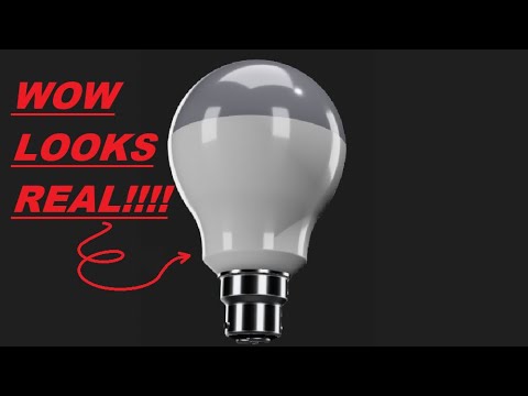 LED Bulb in Shapr3D!!!! (Unbelievable!!!!)💡💡💡💡