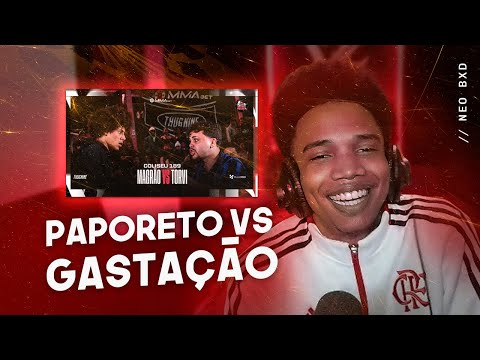 NEO REAGE (FÃ X ÍDOLO😂) MAGRÃO X TORVI - BATALHA DO COLISEU