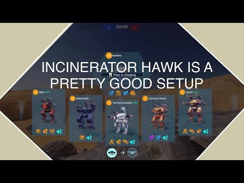 Team Deathmatch Gameplay (Leech, Crimson Hawk, Behemoth, Techno Scorpion, Nodens) - War Robots