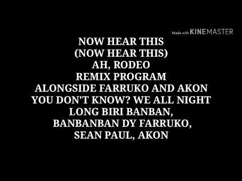 Inolvidable - Farruko (Remix Letra)Ft. Sean Paul, Daddy Yankee, Akon