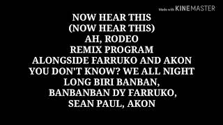 Inolvidable - Farruko (Remix Letra)Ft. Sean Paul, Daddy Yankee, Akon