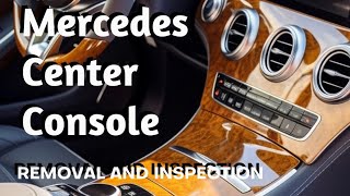 Mercedes C300 Console Removal