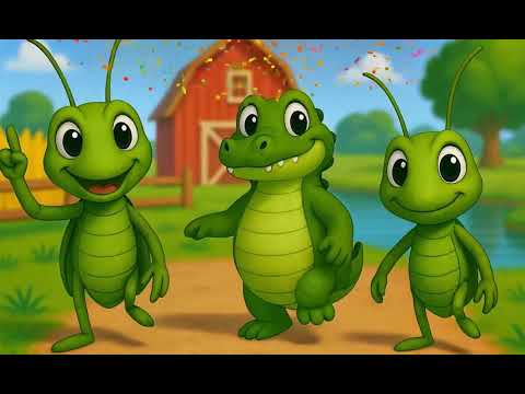 🎶🦗 Con Cào Cào | Nhạc Thiếu Nhi Vui Nhộn & Hoạt Hình 3D 🎉