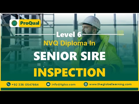 ProQual Level 6 NVQ Diploma in Senior Site Inspection