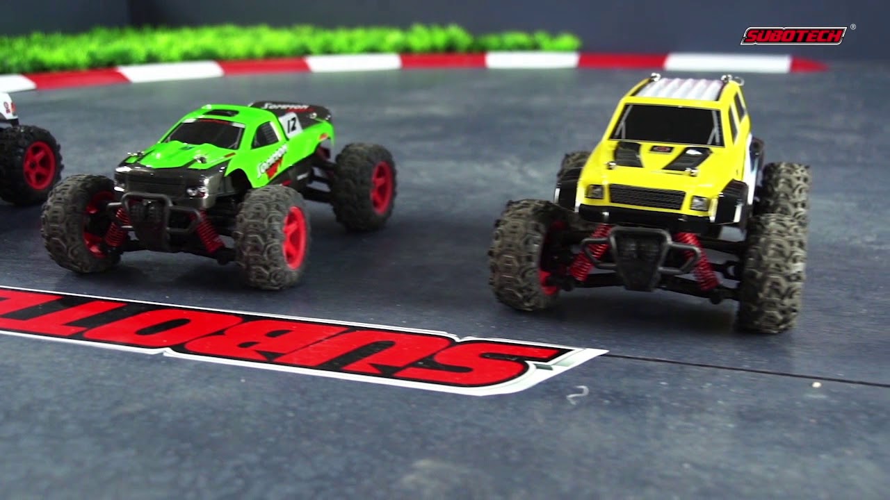 RC auto Subotech Exceed 1:24, červená