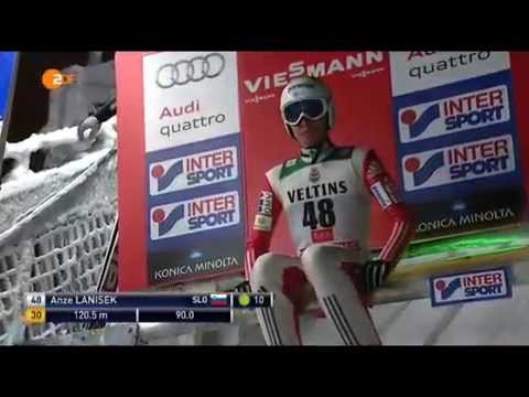 Anze Lanisek Sturz 29.11.2014 Kuusamo