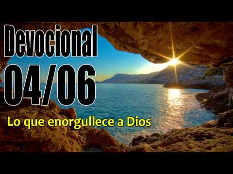 Lo que enorgullece a Dios. Devocional John Piper Solid Joys 04/06