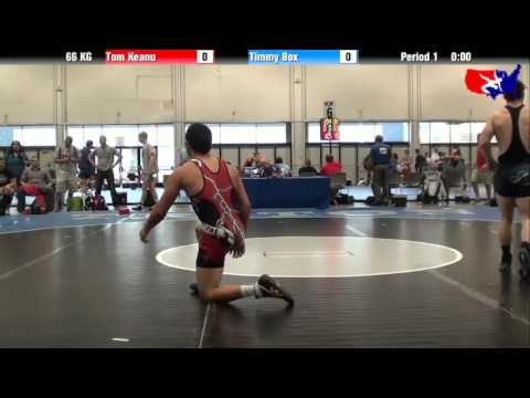 Tom Keanu vs. Timmy Box at 2013 Junior Nationals - FILA - GR
