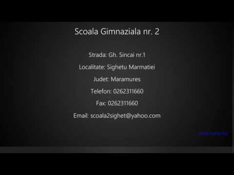 Scoala Gimnaziala nr. 2 Sighetu Marmatiei
