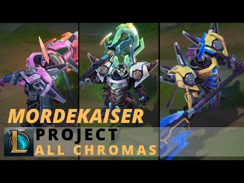 PROJECT Mordekaiser All Chromas - League of Legends