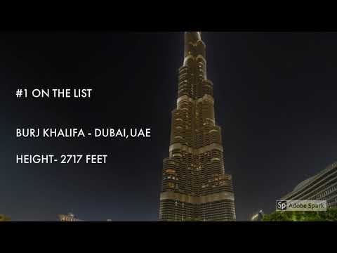 Top 10 tallest skyscrappers